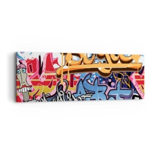 Schilderen op canvas - Muurschilderingen, muurschilderingen, muurschilderingen ... - 90x30 cm