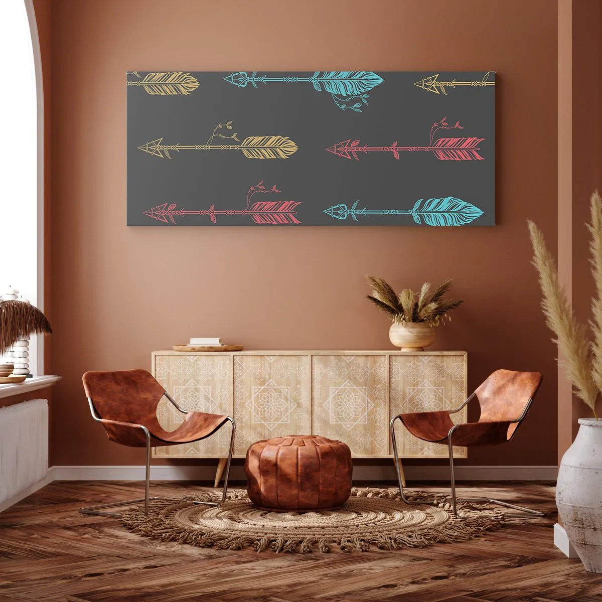 Schilderen op canvas - In de verordening - 160x50 cm