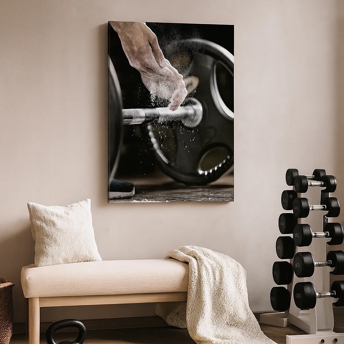 Schilderen op canvas - Uitdaging aanvaard! - 50x70 cm