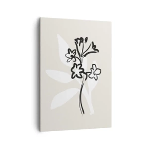 Schilderen op canvas - Schets voor het herbarium - 50x70 cm