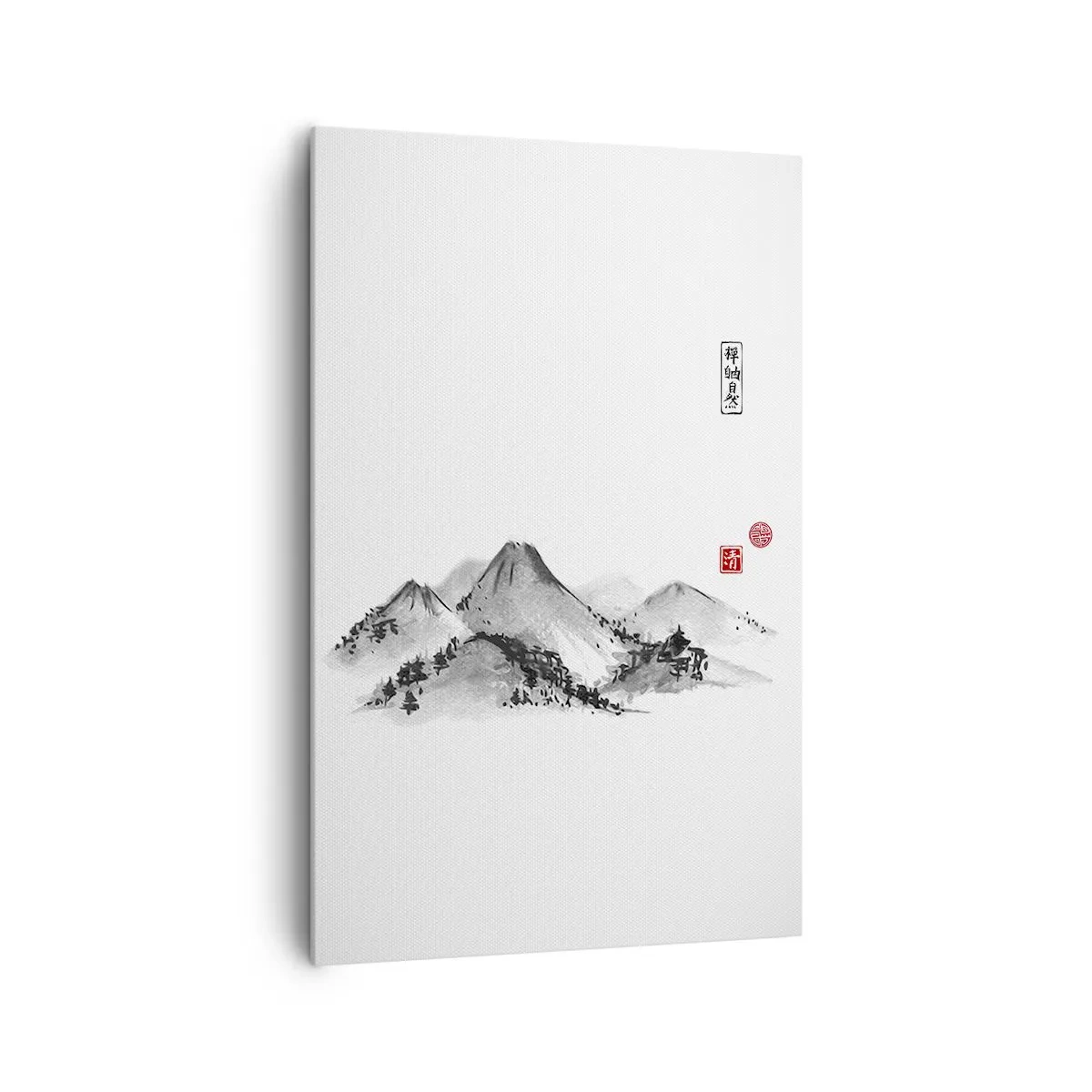 Schilderen op canvas - Oneindige verte - 80x120 cm