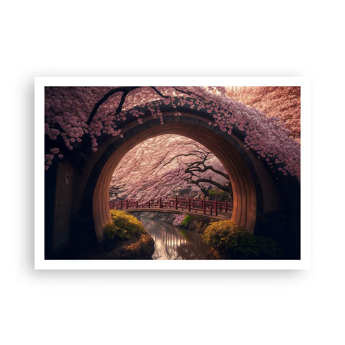 Poster - Japanse lente - 100x70 cm