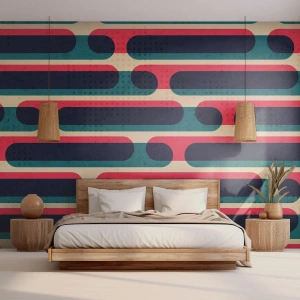 Fotobehang Premium Sand - In de diepte en vooruit - Abstractie, Deel, Moderne kunst - 100x70 cm