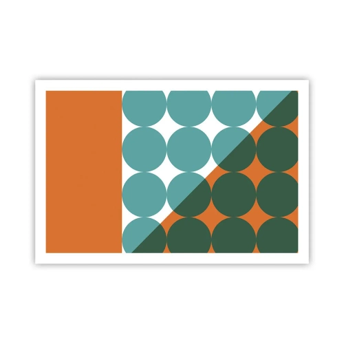 Poster - Omhoog en diagonaal - 91x61 cm