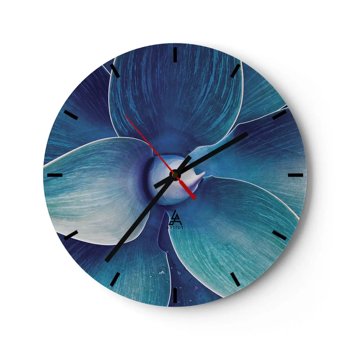 Wandklok - Klok - Blauw uit de lucht - 40x40 cm