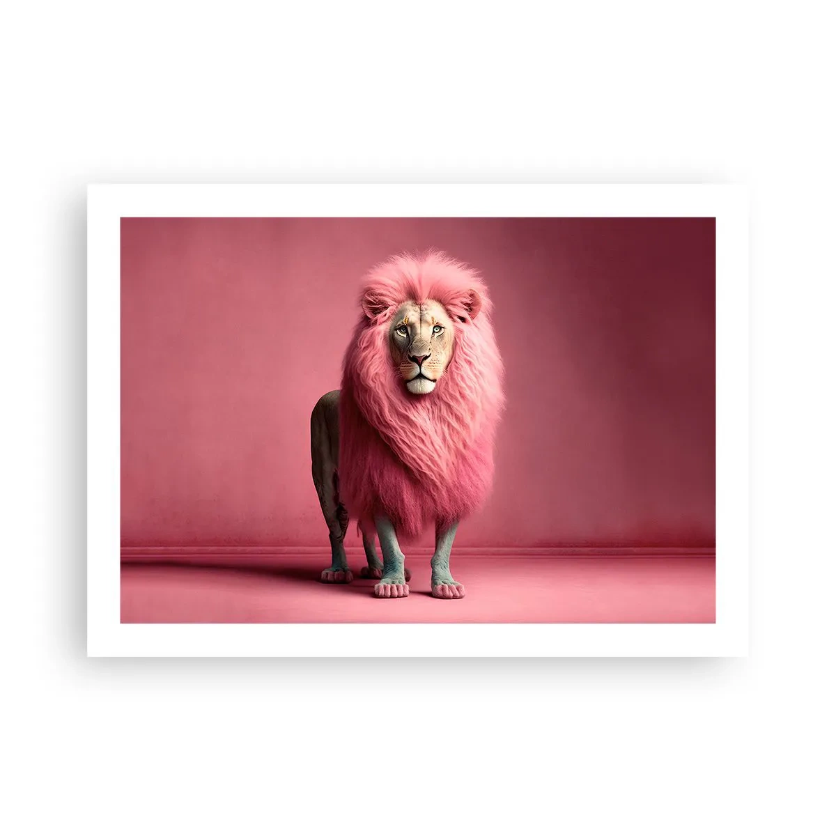 Poster - En je bent niet meer bang - 70x50 cm
