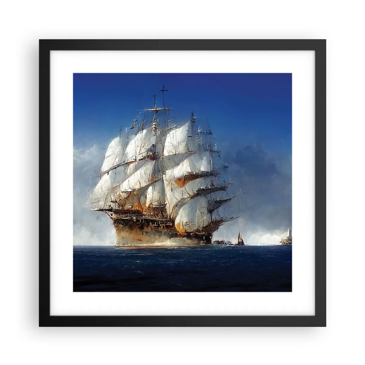 Poster in een zwarte lijst - The great glory! - 40x40 cm
