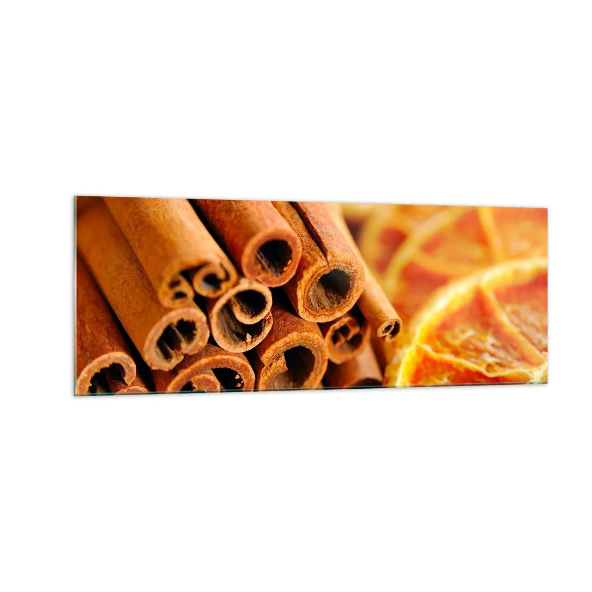 Schilderen op glas - Kun je hun geur ruiken? - 140x50 cm