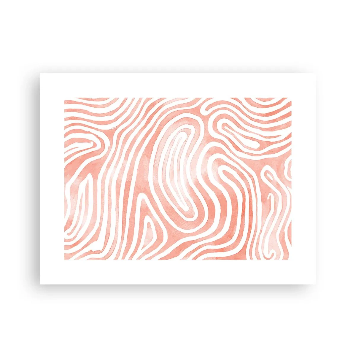 Poster - In het koraallabyrint - 40x30 cm