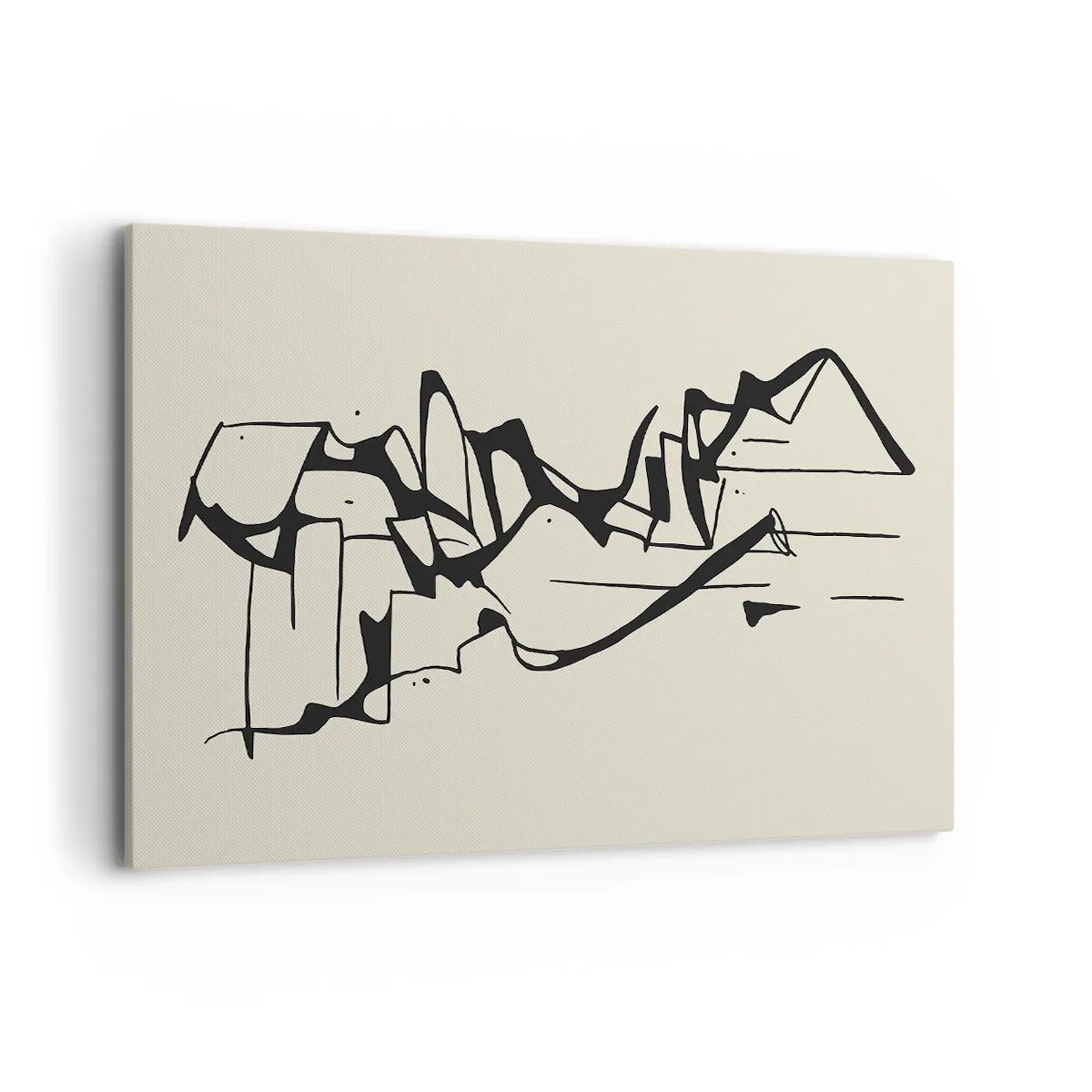 Schilderen op canvas - Misschien een landschap - 120x80 cm