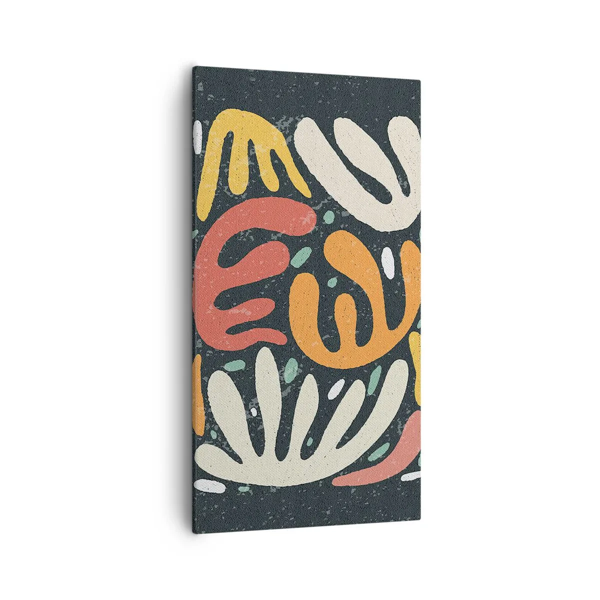 Schilderen op canvas - Compositie – ik sta op het punt je te pakken te krijgen - 55x100 cm