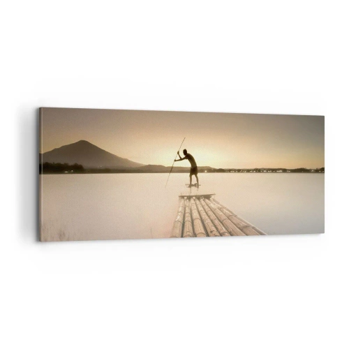 Schilderen op canvas - Voor het slapen gaan - 100x40 cm