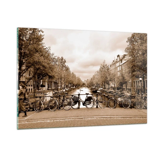 Schilderen op glas - Hollandse sfeer - 120x80 cm