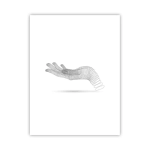 Poster - Veerkrachtige hand - 30x40 cm