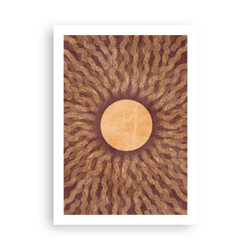 Poster - Zon icoon - 50x70 cm