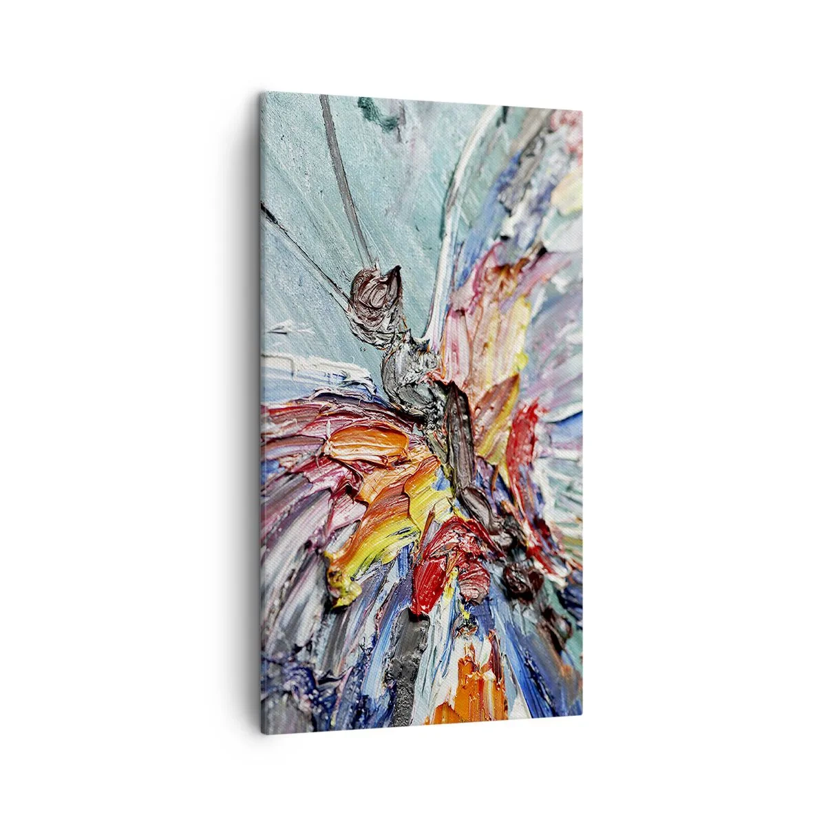 Schilderen op canvas - Geschilderd door de natuur - 45x80 cm