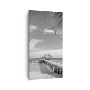 Schilderen op canvas - Herinnering of droom? - 65x120 cm