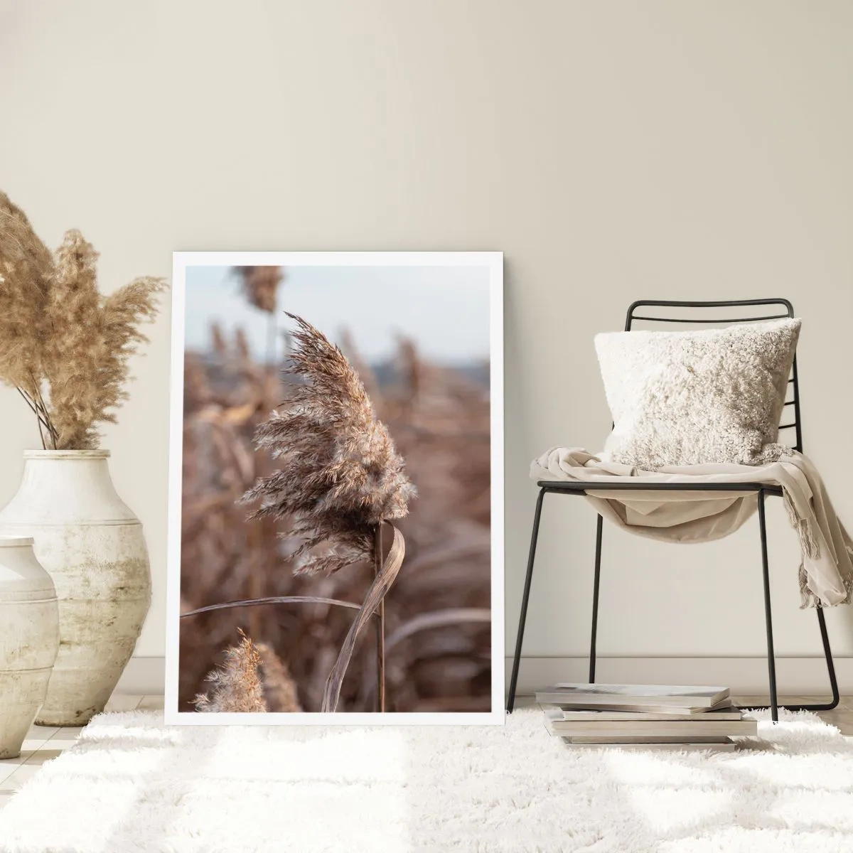 Poster - Tijd om met de wind mee te gaan - 50x70 cm