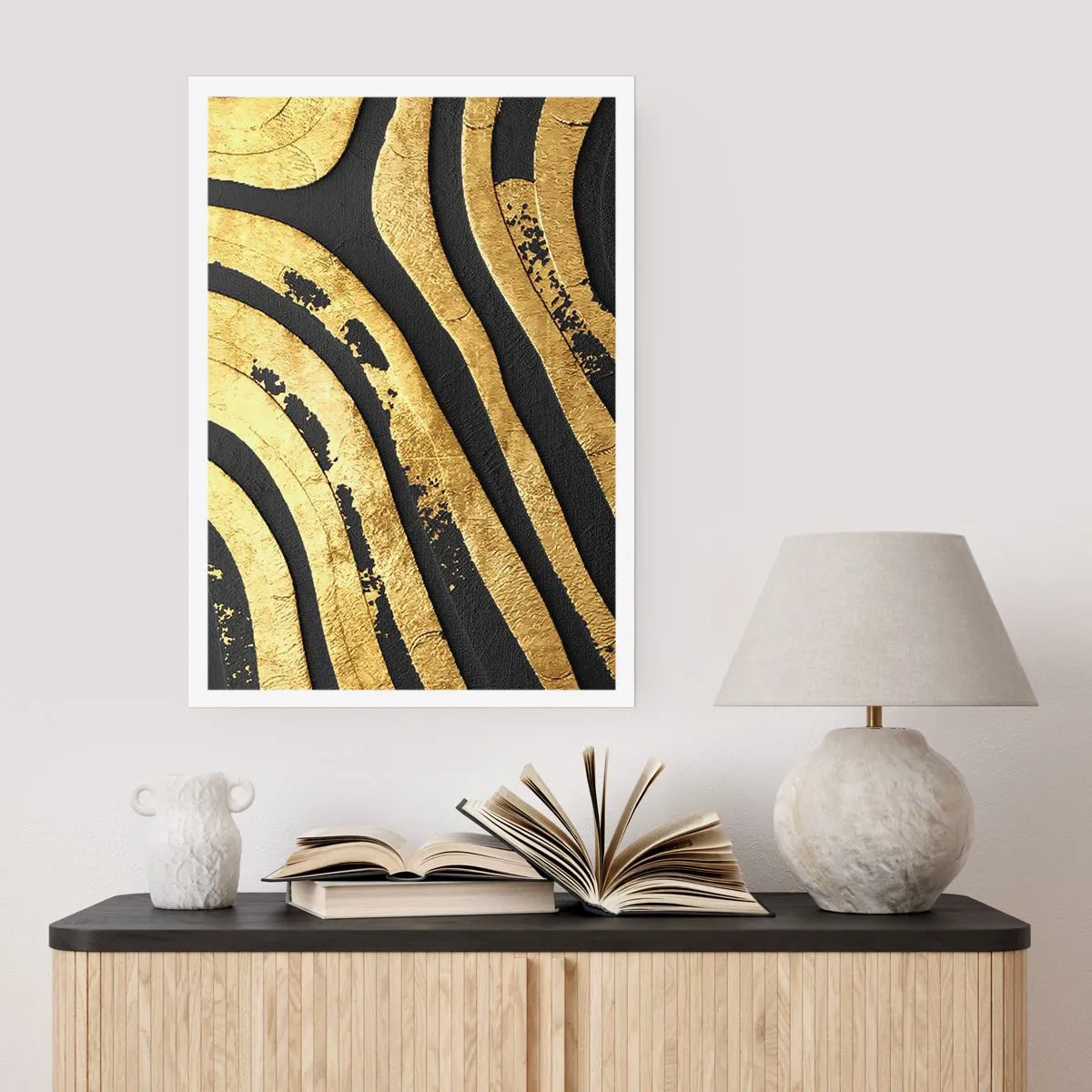 Poster - Alles vloeit - 70x100 cm
