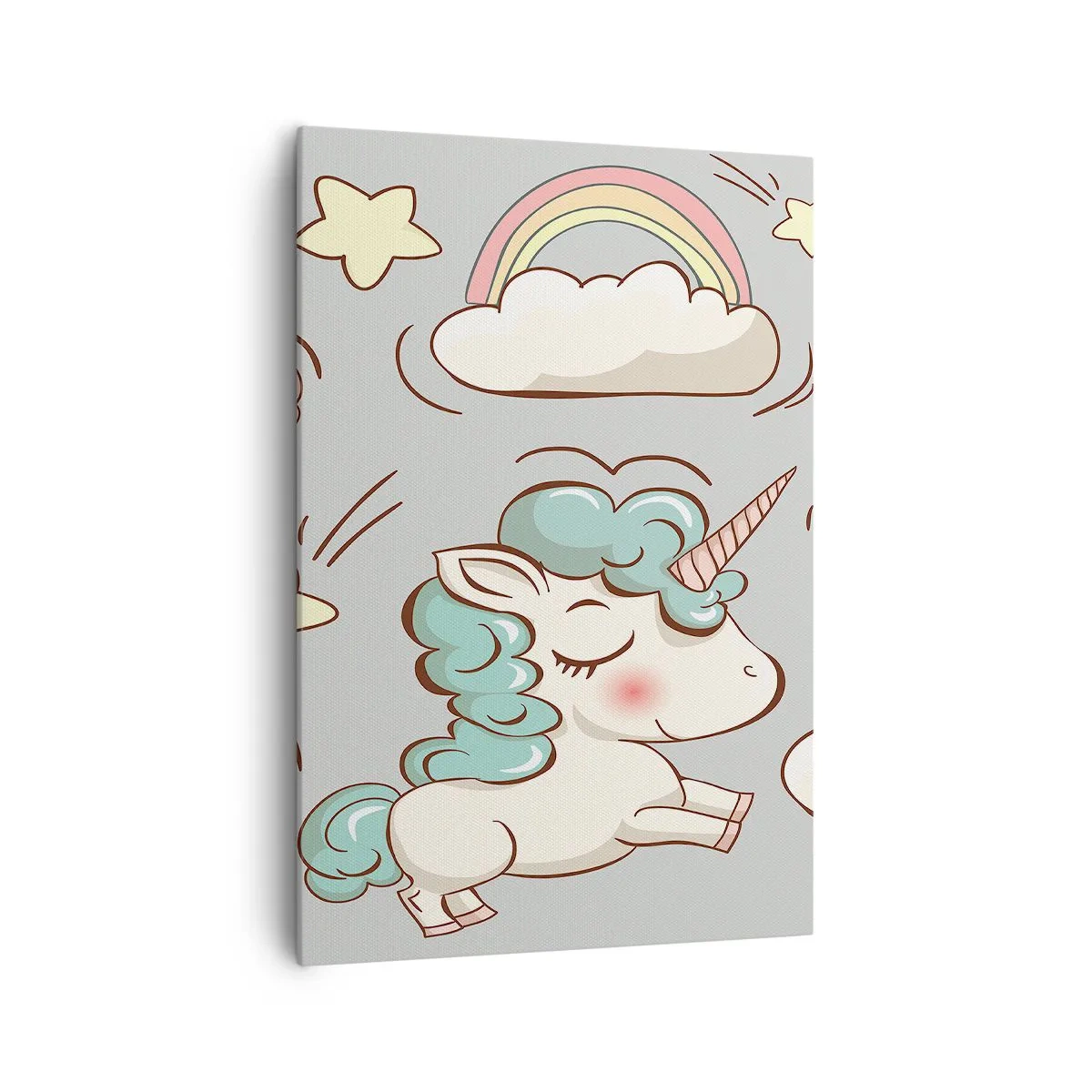 Schilderen op canvas - Ze bestaan zeker... - 70x100 cm