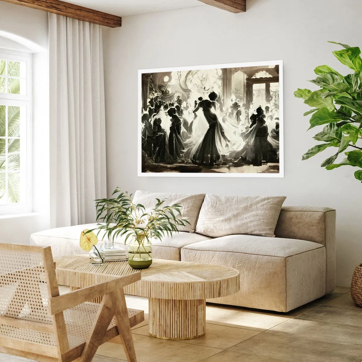 Poster - De grote maskerade - 91x61 cm