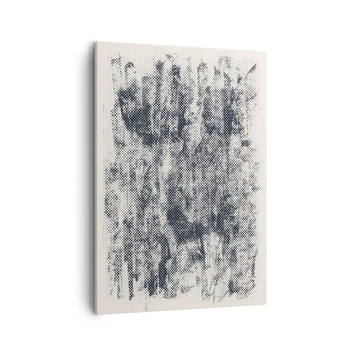 Schilderen op canvas - Mistige compositie - 50x70 cm