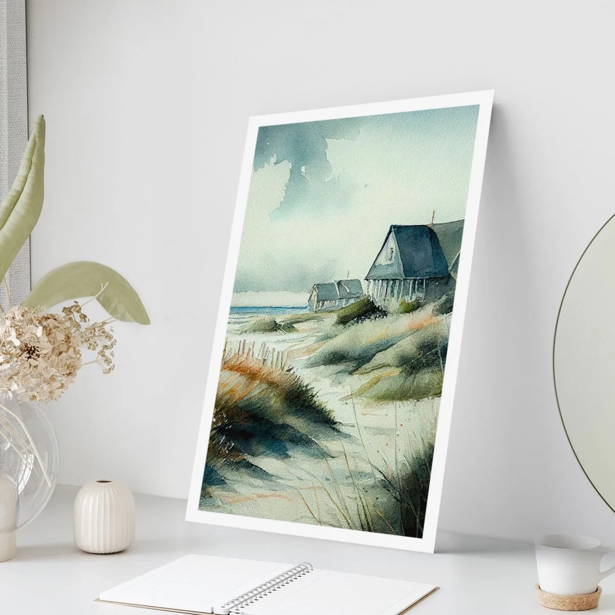 Poster - Weg van de drukte - 70x100 cm