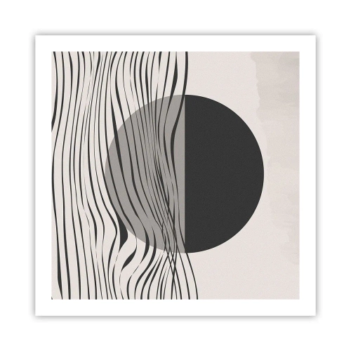 Poster - Halve compositie - 60x60 cm