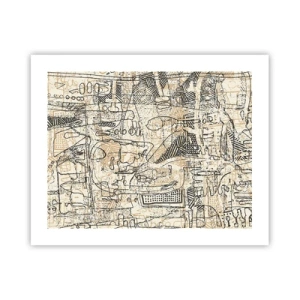 Poster - Het wacht om te worden gedecodeerd - 50x40 cm