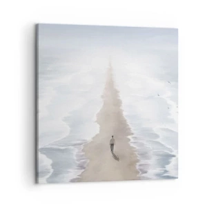 Schilderen op canvas - Een gouden toekomst - 60x60 cm