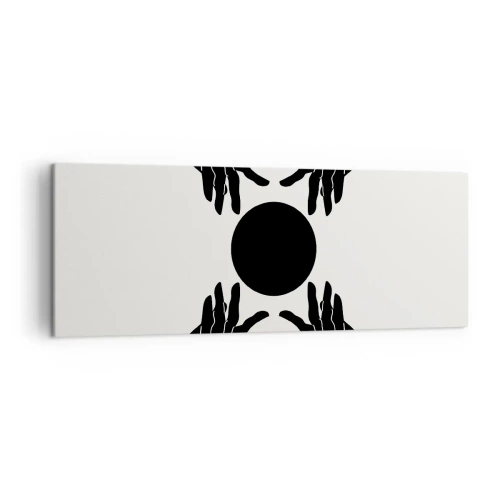 Schilderen op canvas - Geheim teken - 140x50 cm