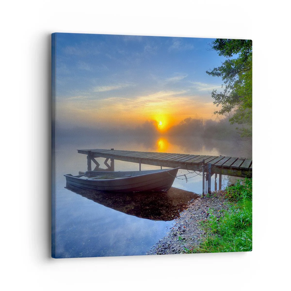 Schilderen op canvas - Hoe gewoon verandert in magie - 30x30 cm