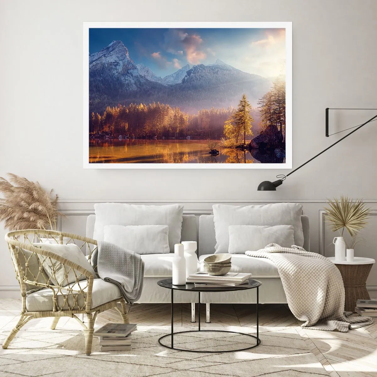 Poster - In bergen en dalen - 40x30 cm