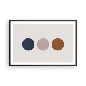 Poster in een zwarte lijst - Een symbool van uitmuntendheid - 91x61 cm