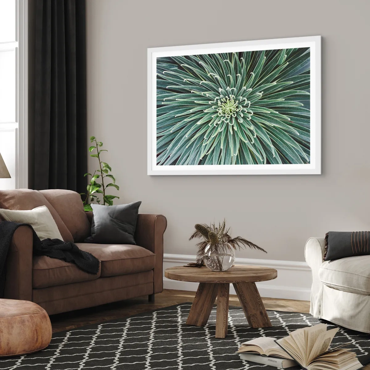 Poster in een witte lijst - Een ster is geboren - 40x30 cm