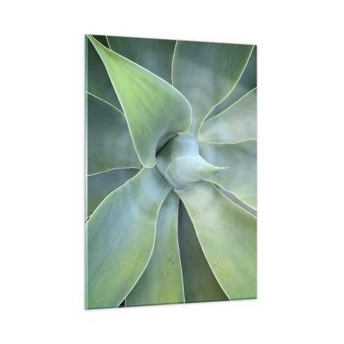 Schilderen op glas - De geboorte van groen - 50x70 cm