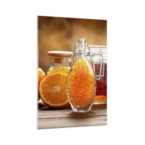 Schilderen op glas - Zonnige smaken en aroma's - 70x100 cm