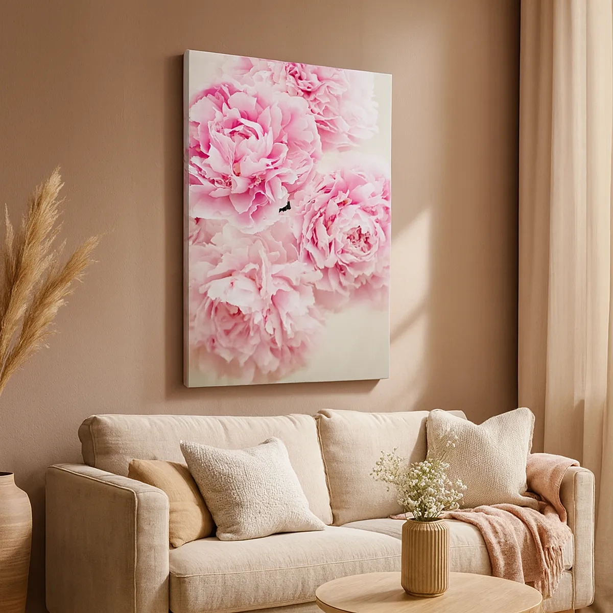 Schilderen op canvas - In roze glamour - 50x70 cm