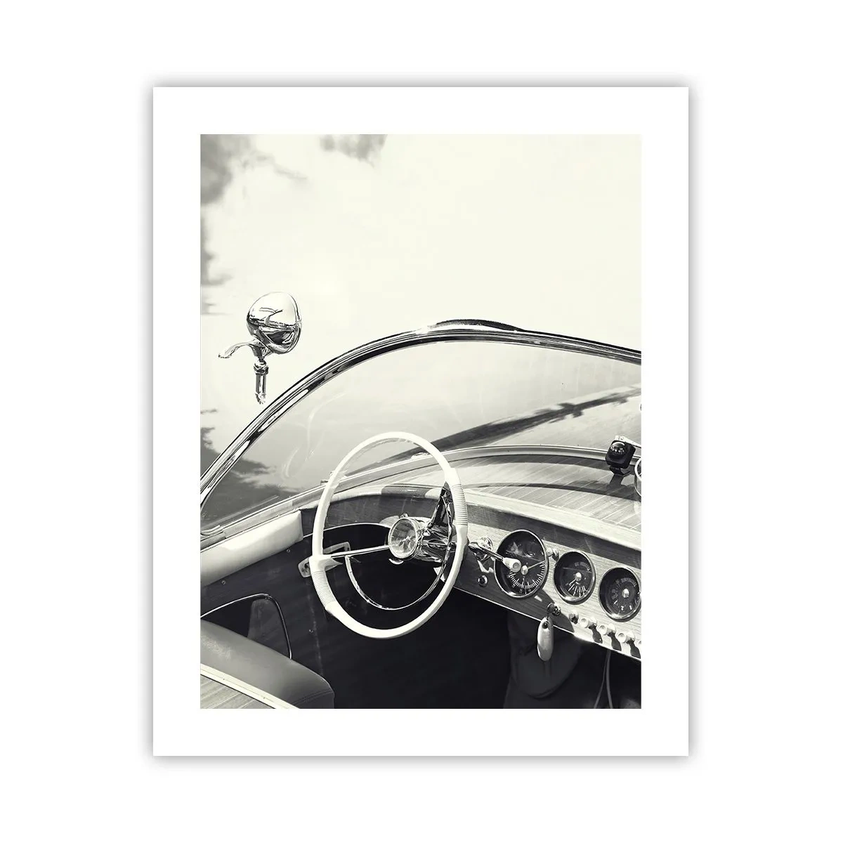 Poster - Weer voor de rijken - 40x50 cm