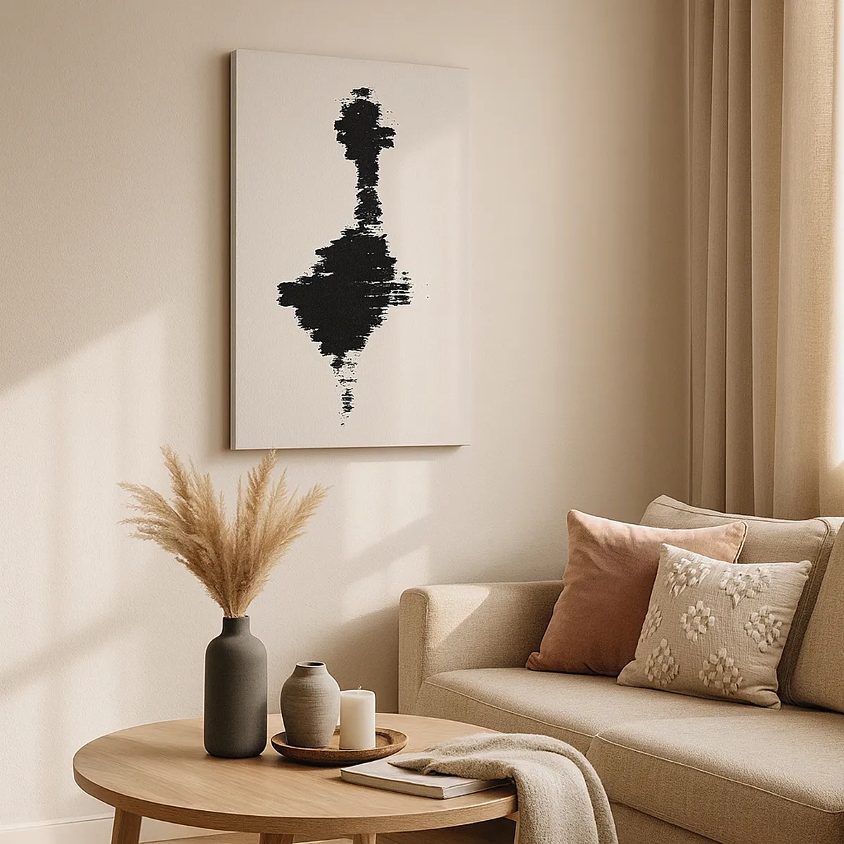 Schilderen op canvas - Trillingen van verbeelding - 50x70 cm