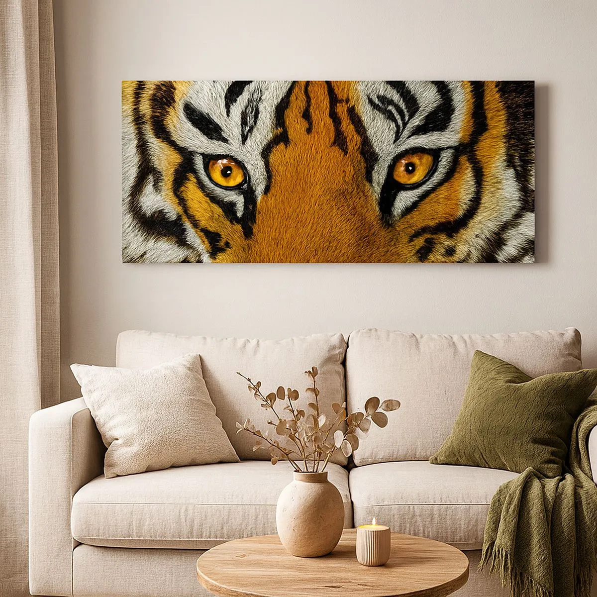 Schilderen op canvas - Vreselijk en mooi - 100x40 cm