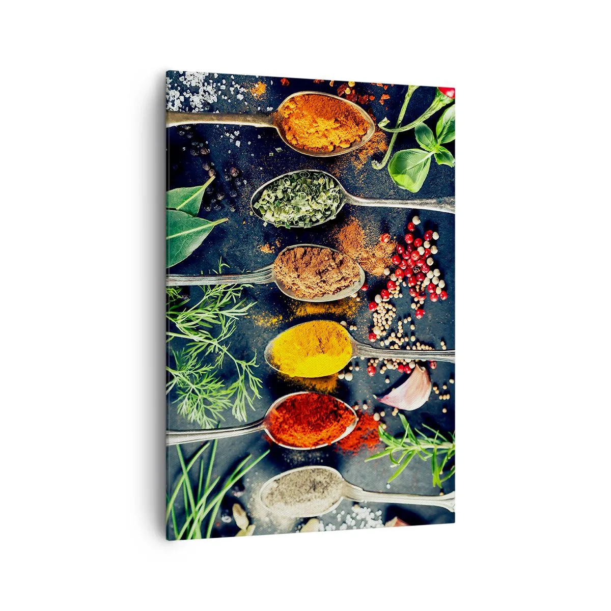 Schilderen op canvas - Culinaire magie - 70x100 cm