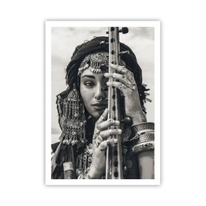 Poster - De muziek van het Oosten zelf - 70x100 cm