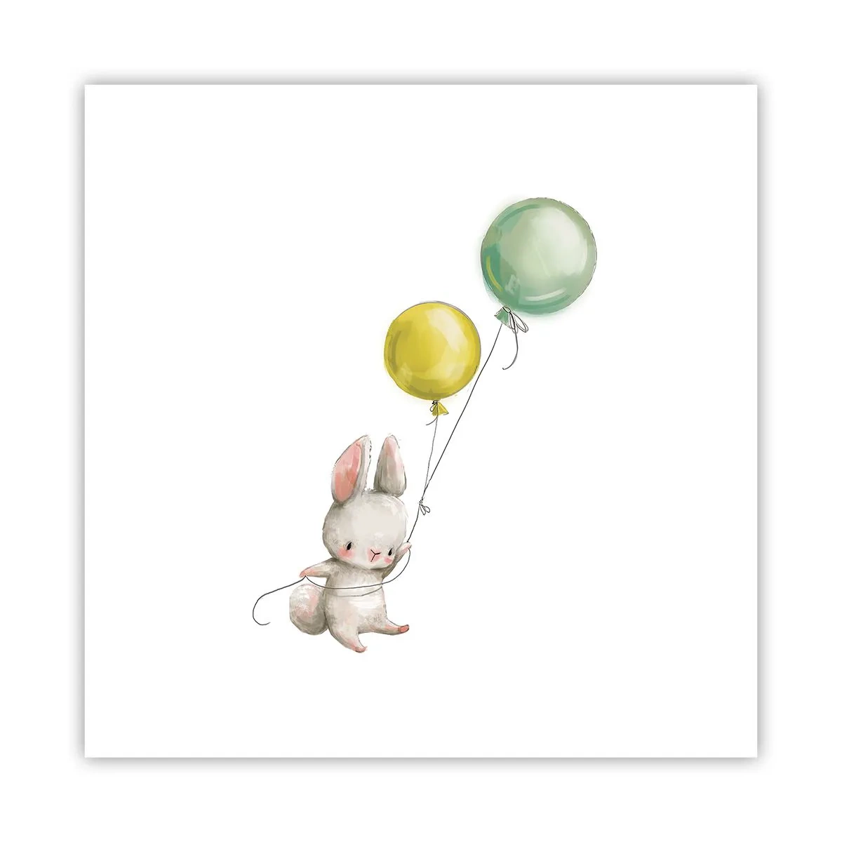 Poster - Ik ga ook vliegen! - 30x30 cm