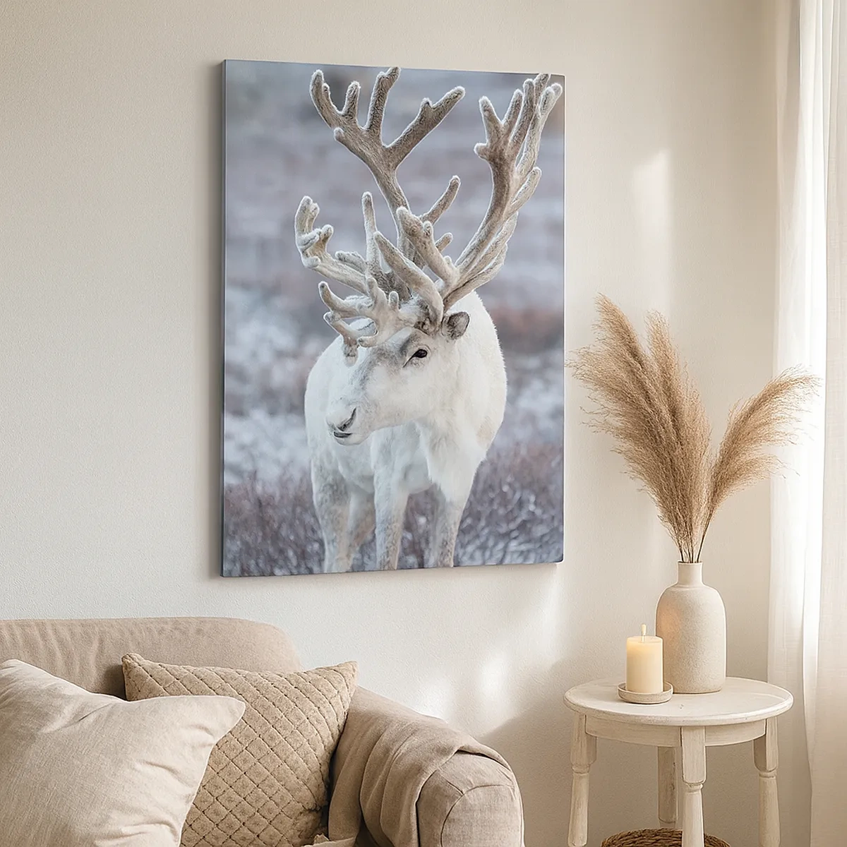 Schilderen op canvas - Portret in de zon - 50x70 cm