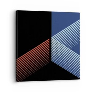 Schilderen op canvas - Een eenvoudig verhaal - 30x30 cm