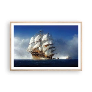 Een poster in een licht eiken lijst - The great glory! - 91x61 cm