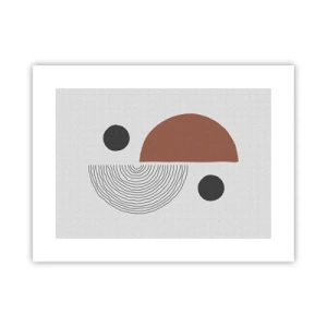 Poster - Perfectie van het wiel - 40x30 cm