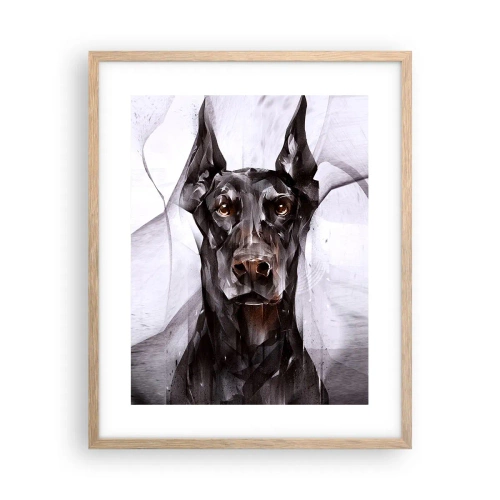 Een poster in een licht eiken lijst - Hooggeboren - 40x50 cm