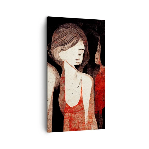 Schilderen op canvas - Madonna's van duisternis - 45x80 cm